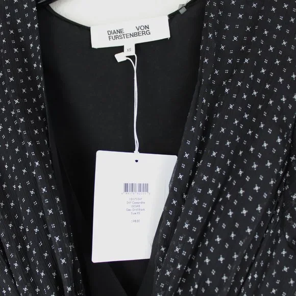 NWT Diane von Furstenberg DVF Silk Jumpsuit– Wide Leg, Elegant Evening & Event